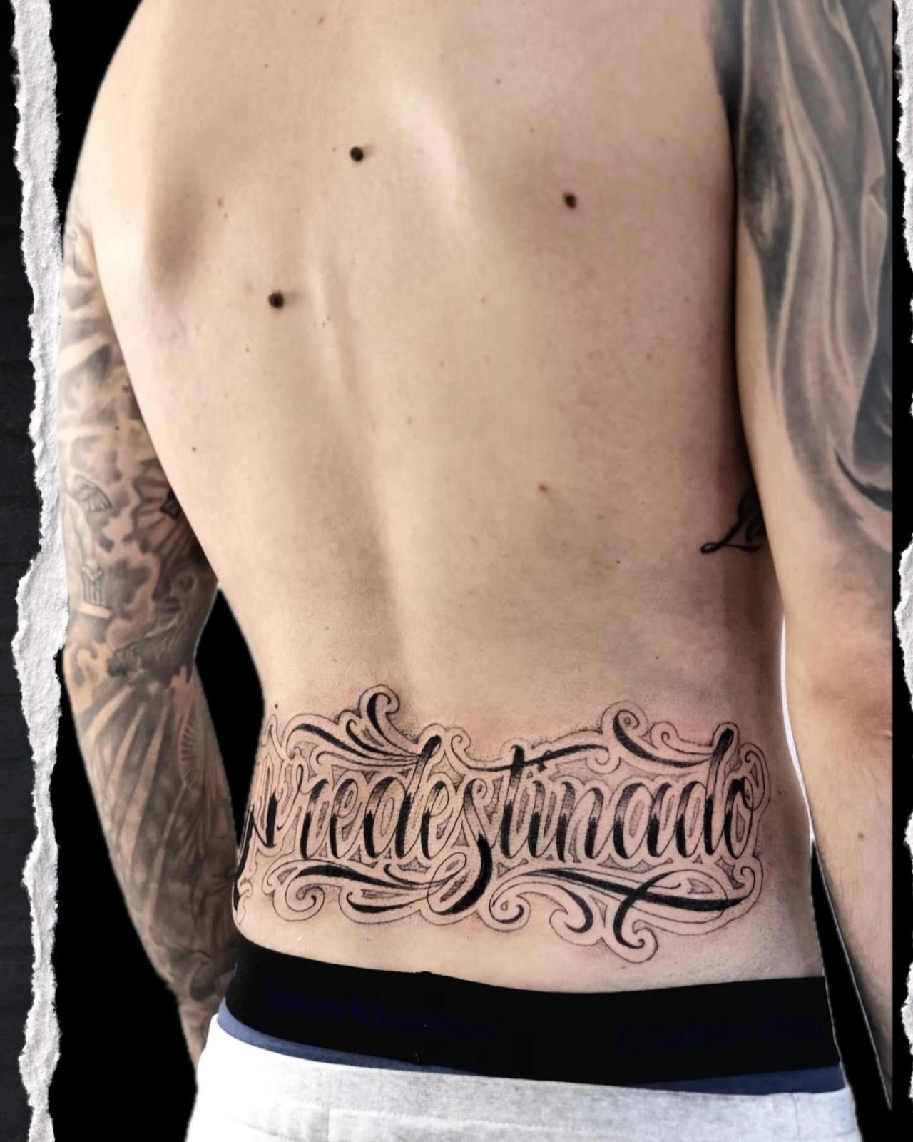 Tatuaje lettering.