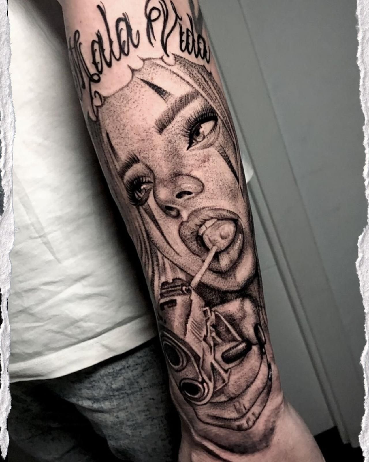 Tatuaje realizado por Dayana, imagen 1.