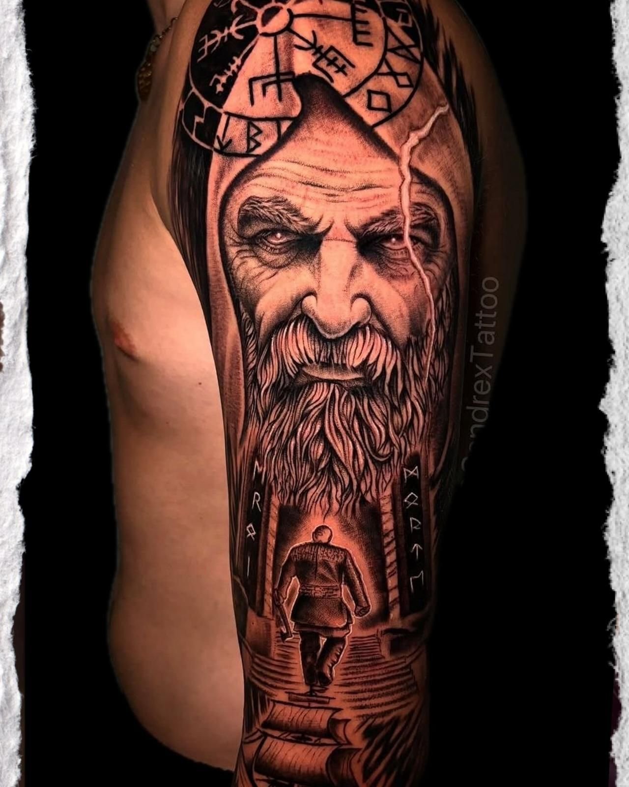 Tatuaje de estilo realista.